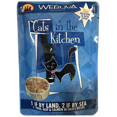 Weruva Cats in The Kitchen Land 2 Sea Pouch