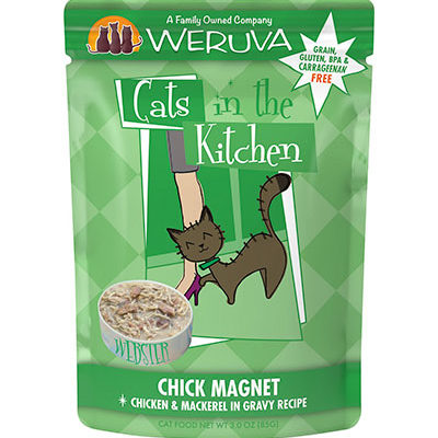 Weruva Cats in The Kitchen Chick Magnet Pouch