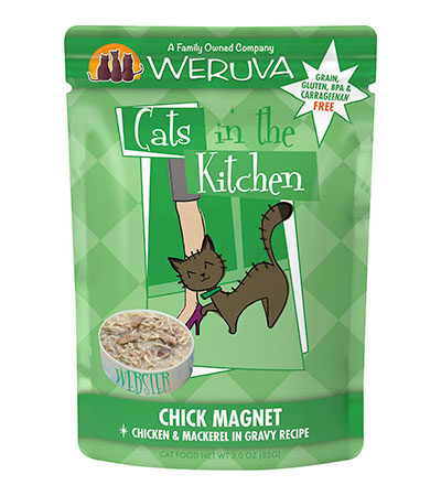 Weruva Cats in The Kitchen Chick Magnet Pouch