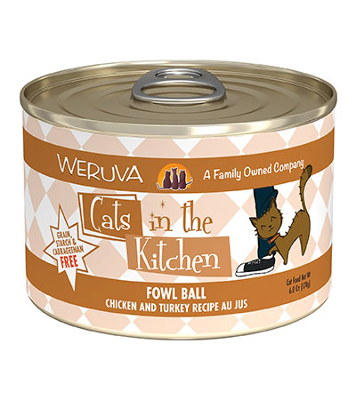 Weruva Cats in The Kitchen Fowl Ball