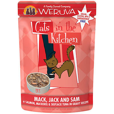 Weruva Cats in The Kitchen Mack Jack Sam-Pouch