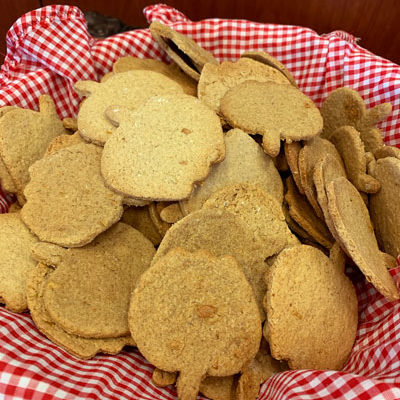 Granola-Apple-Cookies-Wheat Free home-made dog biscuits at PCs Pantry Boulder, CO