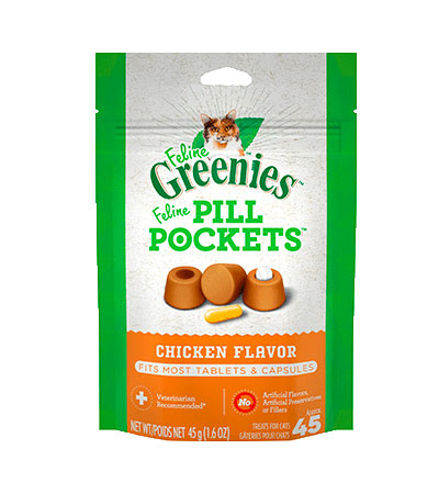 Greenies-Feline-Pill-Pocket-Chicken-Treat