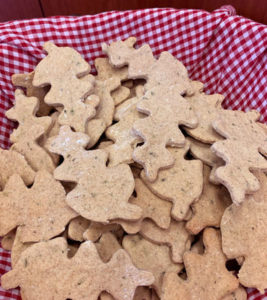Mary's-leaf-Cookies Wheat Free home-made dog biscuits at PCs Pantry Boulder, CO