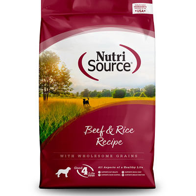 Nutrisource-Beef Rice-Dog