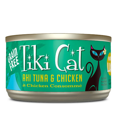 Tiki Cat Luau Ahi Tuna & Chicken