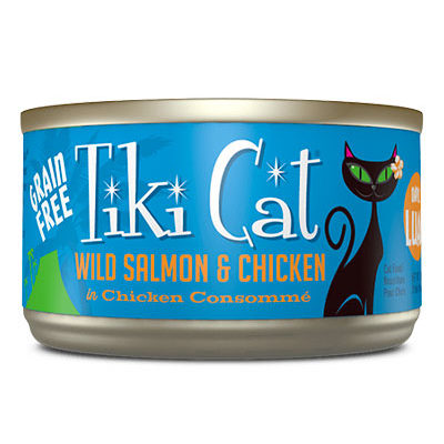 Tiki Cat Luau Salmon Chicken