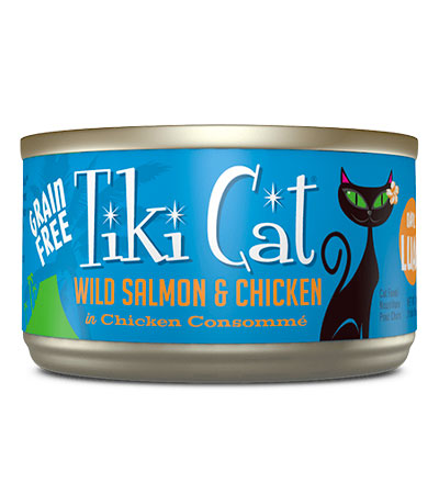 Tiki Cat Luau Salmon Chicken
